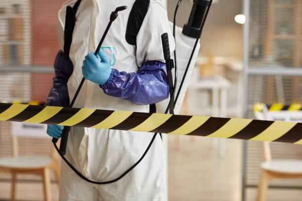 Professional Unattended Death Cleanup technician working in Saddle River, NJ